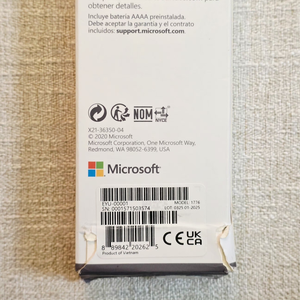 Microsoft Surface Pen Model 1776 Black Open Box - Never Used, Unable To Return - Picture 4 of 6